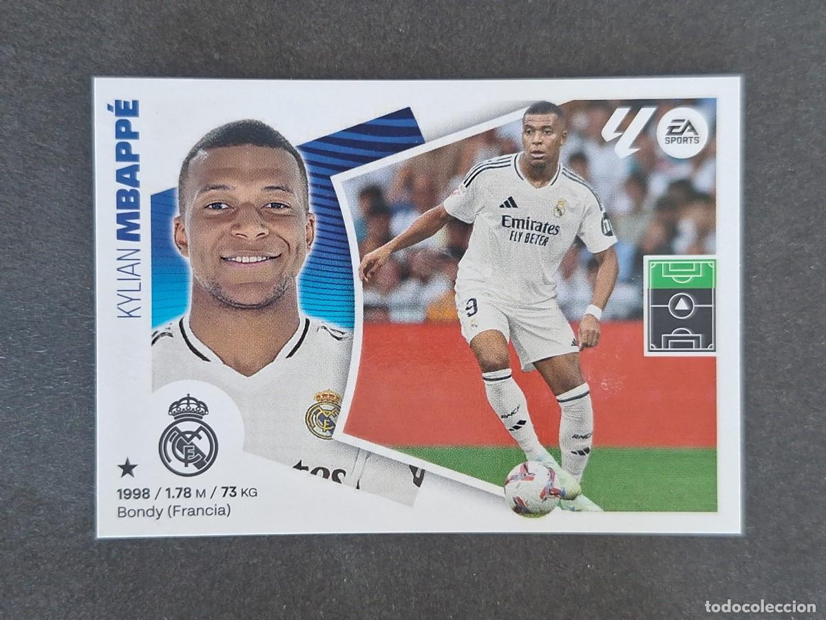 Figurine di Calcio: L4 MBAPPE REAL MADRID FICHAJE 20 LIGA ESTE 2024 2025 24 25 NUNCA PEGADO SIN PEGAR