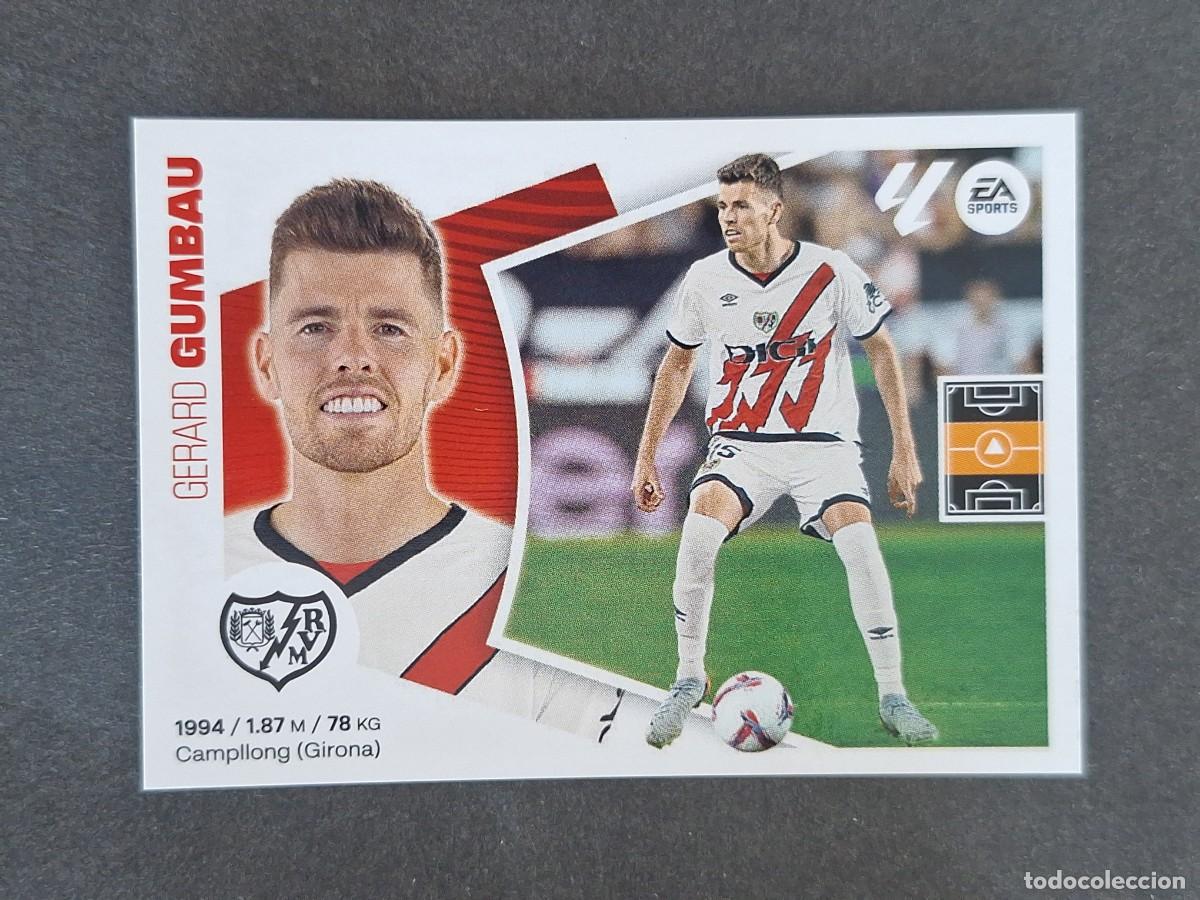 Cromos de f&uacute;tbol: L4 GUMBAU RAYO VALLECANO FICHAJE 24 LIGA ESTE 2024 2025 24 25 NUNCA PEGADO SIN PEGAR