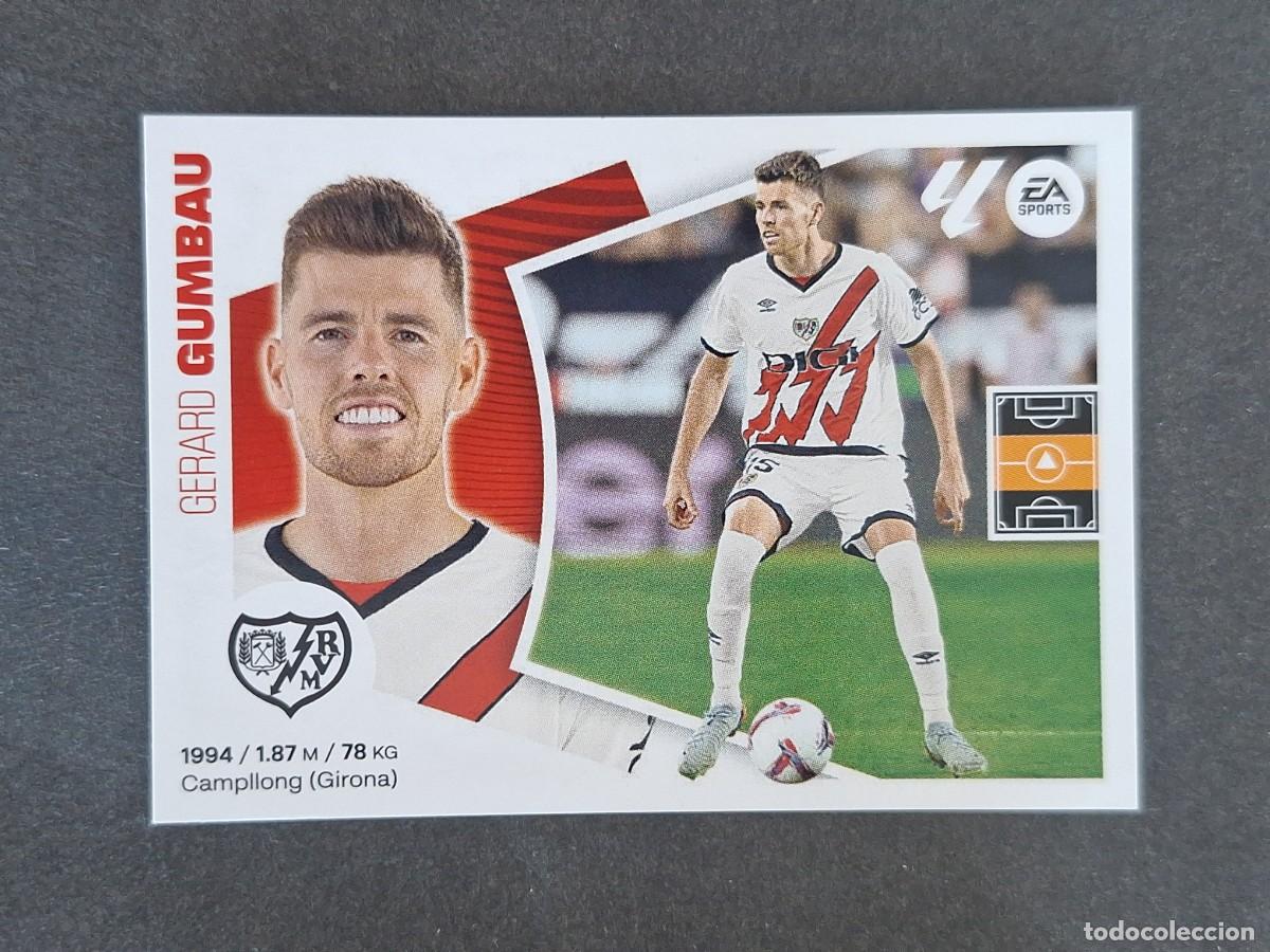 Cromos de f&uacute;tbol: L4 GUMBAU RAYO VALLECANO FICHAJE 24 LIGA ESTE 2024 2025 24 25 NUNCA PEGADO SIN PEGAR