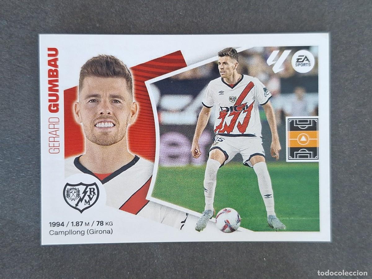 Cromos de f&uacute;tbol: L4 GUMBAU RAYO VALLECANO FICHAJE 24 LIGA ESTE 2024 2025 24 25 NUNCA PEGADO SIN PEGAR