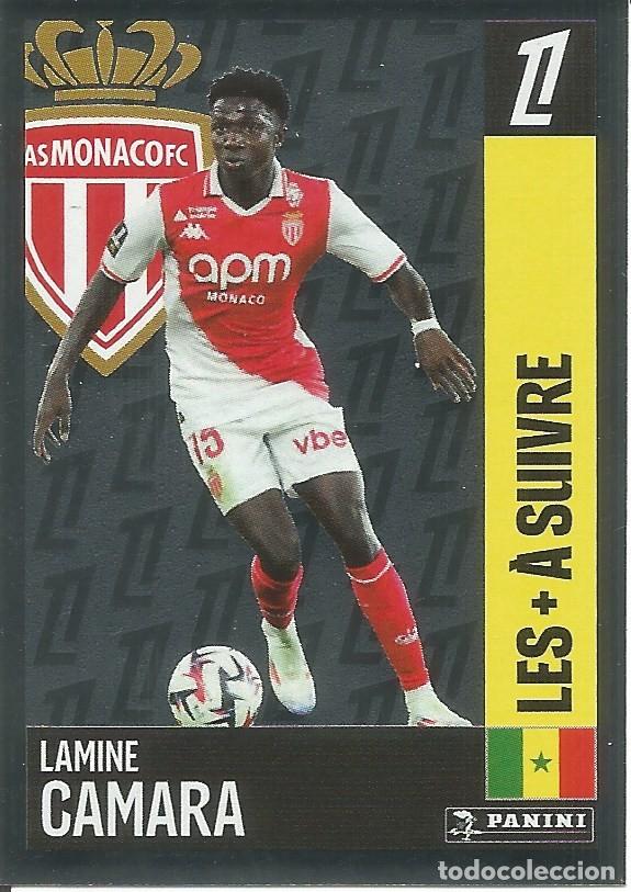 Cromos de f&uacute;tbol: Cromo n.&ordm; 431 - Lamine Camara - AS Monaco FC - Foot 2024 2025 - Ligue 1 McDonald's (Panini) - UNFP