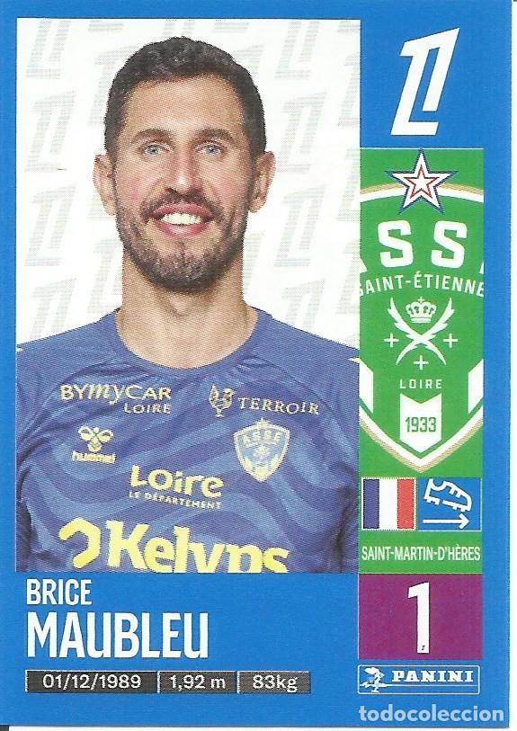 Cromos de f&uacute;tbol: Cromo n.&ordm; 438 - Brice Maubleu - Saint-&Eacute;tienne - Foot 2024 2025 - Ligue 1 McDonald's (Panini) - UNFP