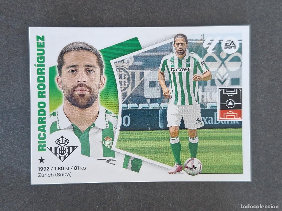 Cromos de f&uacute;tbol: L4 RICARDO RODRIGUEZ REAL BETIS FICHAJE 33 LIGA ESTE 2024 2025 24 25 NUNCA PEGADO SIN PEGAR