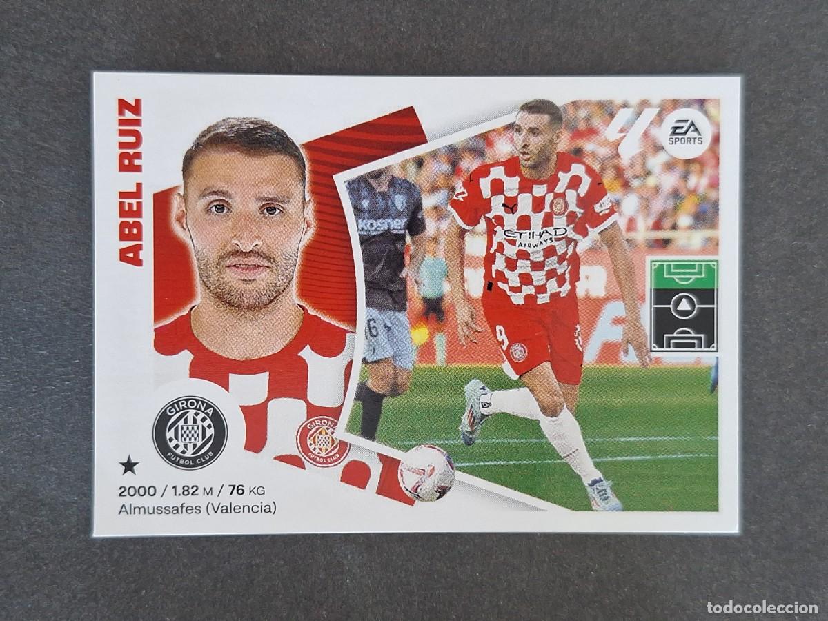 Cromos de f&uacute;tbol: L4 ABEL RUIZ GIRONA C. F. FICHAJE 43 LIGA ESTE 2024 2025 24 25 NUNCA PEGADO SIN PEGAR