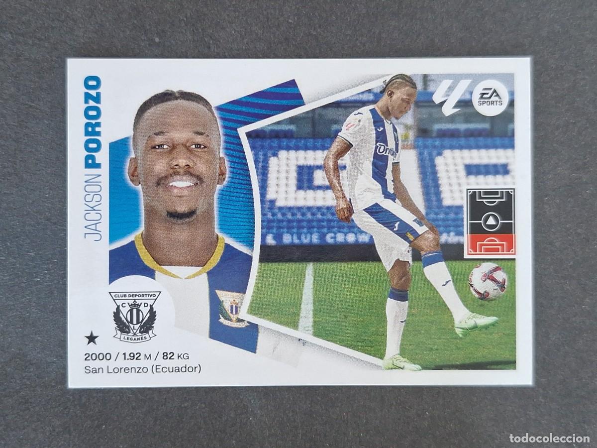 Cromos de f&uacute;tbol: L4 POROZO C. D. LEGANES FICHAJE 44 LIGA ESTE 2024 2025 24 25 NUNCA PEGADO SIN PEGAR