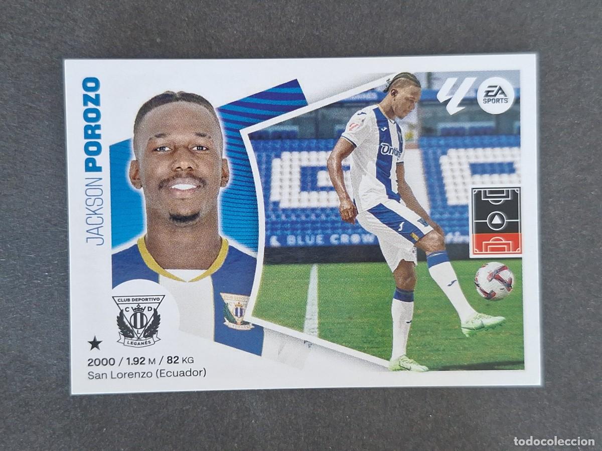Cromos de f&uacute;tbol: L4 POROZO C. D. LEGANES FICHAJE 44 LIGA ESTE 2024 2025 24 25 NUNCA PEGADO SIN PEGAR