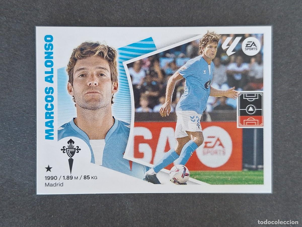 Cromos de f&uacute;tbol: L4 MARCOS ALONSO CELTA DE VIGO FICHAJE 51 LIGA ESTE 2024 2025 24 25 NUNCA PEGADO SIN PEGAR