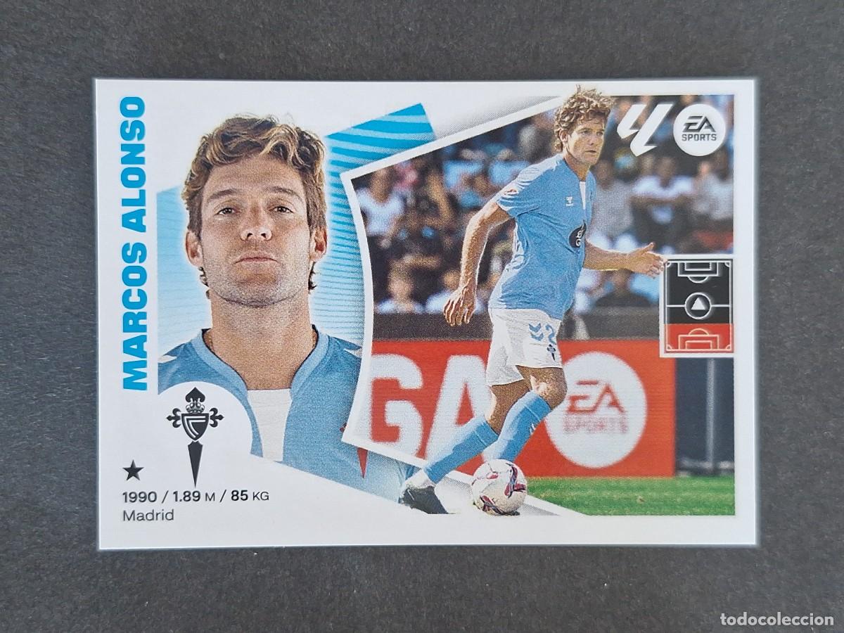 Cromos de f&uacute;tbol: L4 MARCOS ALONSO CELTA DE VIGO FICHAJE 51 LIGA ESTE 2024 2025 24 25 NUNCA PEGADO SIN PEGAR