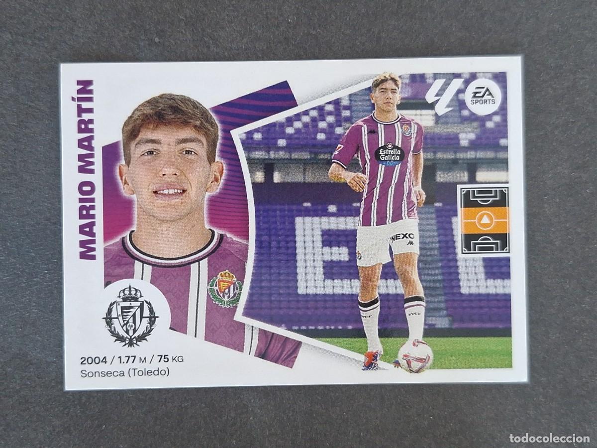 Cromos de f&uacute;tbol: L4 MARIO MARTIN REAL VALALDOLID FICHAJE 57 LIGA ESTE 2024 2025 24 25 NUNCA PEGADO SIN PEGAR