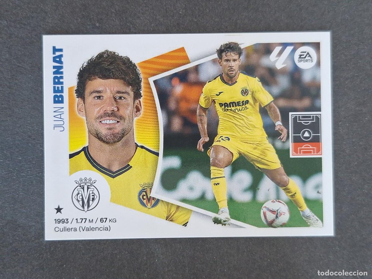 Cromos de f&uacute;tbol: L4 BERNAT VILLARREAL C. F. FICHAJE 60 LIGA ESTE 2024 2025 24 25 NUNCA PEGADO SIN PEGAR