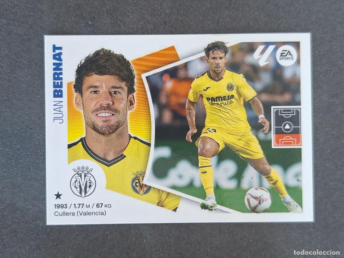 Cromos de f&uacute;tbol: L4 BERNAT VILLARREAL C. F. FICHAJE 60 LIGA ESTE 2024 2025 24 25 NUNCA PEGADO SIN PEGAR