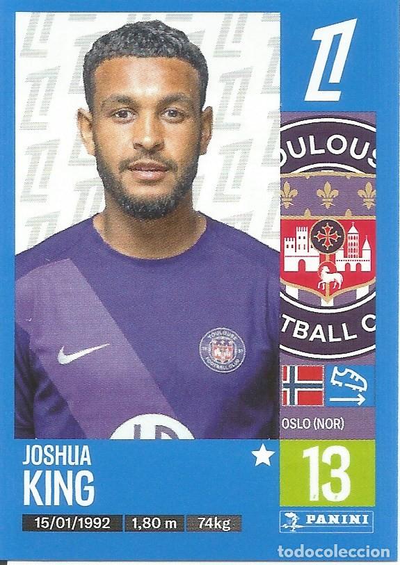 Cromos de f&uacute;tbol: Cromo n.&ordm; 513 - Joshua King - Toulouse FC - Foot 2024 2025 - Ligue 1 McDonald's (Panini) - UNFP