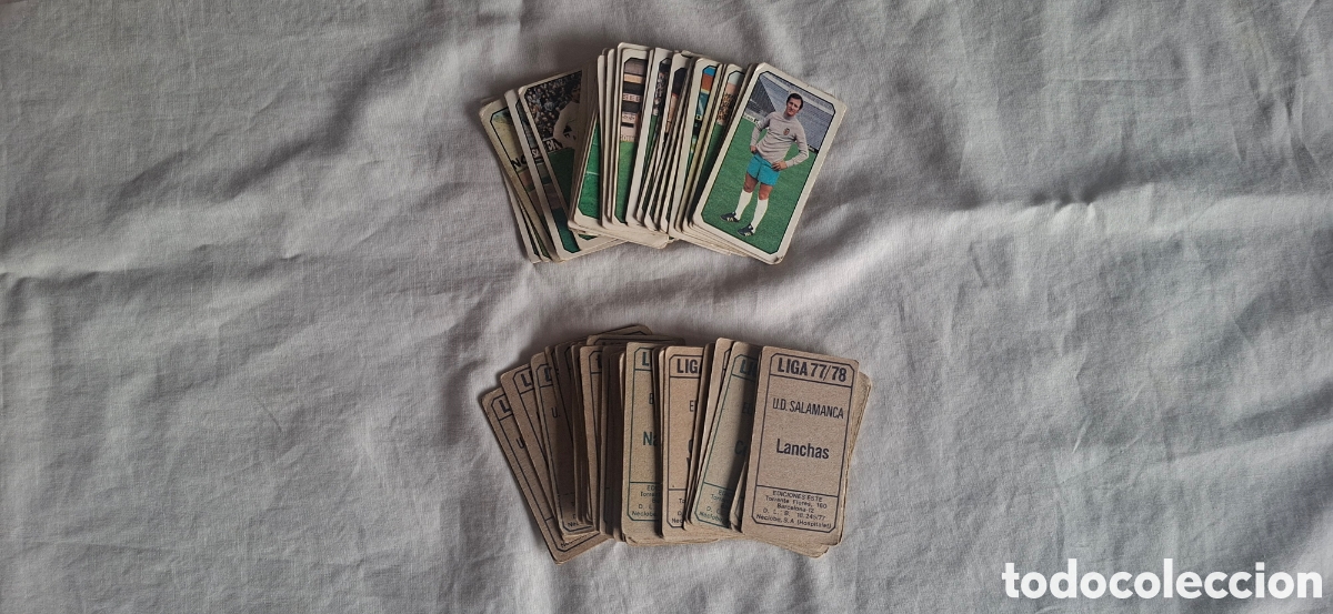 Cromos de f&uacute;tbol: Leer. Cromos Este - Liga 1977 1978