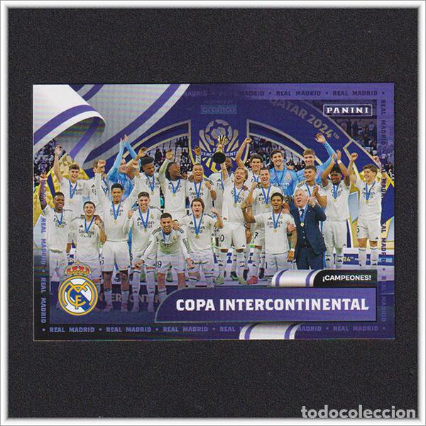Cromos de f&uacute;tbol: PANINI CLUB 2024 2025 24 25 REAL MADRID COPA INTERCONTINENTAL MODRIC MBAPPE 7 LIGA COLECCI&Oacute;N OFICIAL
