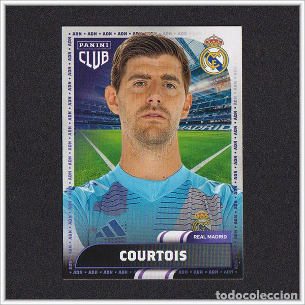 Cromos de f&uacute;tbol: PANINI CLUB 2024 2025 24 25 REAL MADRID COURTOIS 9 ALBUM LIGA COLECCI&Oacute;N OFICIAL F&Uacute;TBOL