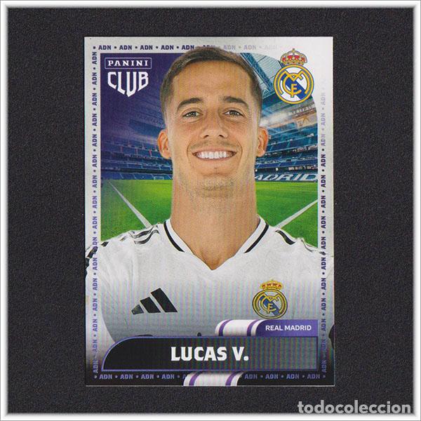 Cromos de f&uacute;tbol: PANINI CLUB 2024 2025 24 25 REAL MADRID LUCAS VAZQUEZ 12 ALBUM LIGA COLECCI&Oacute;N OFICIAL F&Uacute;TBOL