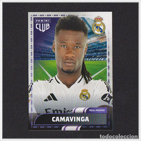 Cromos de f&uacute;tbol: PANINI CLUB 2024 2025 24 25 REAL MADRID CAMAVINGA 20 ALBUM LIGA COLECCI&Oacute;N OFICIAL F&Uacute;TBOL