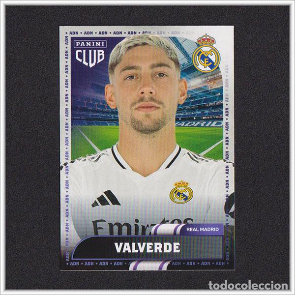 Cromos de f&uacute;tbol: PANINI CLUB 2024 2025 24 25 REAL MADRID FEDE VALVERDE 21 ALBUM LIGA COLECCI&Oacute;N OFICIAL F&Uacute;TBOL