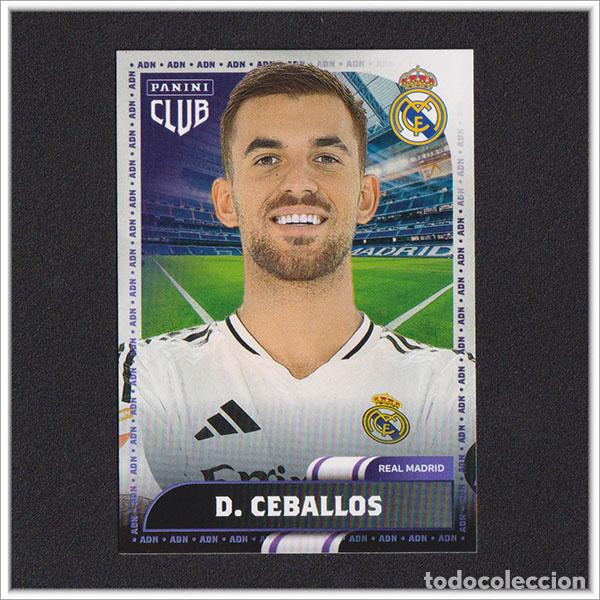 Cromos de f&uacute;tbol: PANINI CLUB 2024 2025 24 25 REAL MADRID DANI CEBALLOS 23 ALBUM LIGA COLECCI&Oacute;N OFICIAL F&Uacute;TBOL