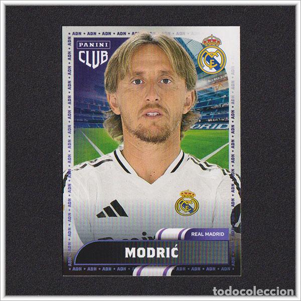 Cromos de f&uacute;tbol: PANINI CLUB 2024 2025 24 25 REAL MADRID MODRIC 24 ALBUM LIGA COLECCI&Oacute;N OFICIAL F&Uacute;TBOL