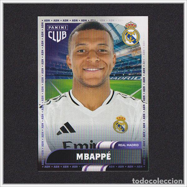 Cromos de f&uacute;tbol: PANINI CLUB 2024 2025 24 25 REAL MADRID MBAPPE 30 ALBUM LIGA COLECCI&Oacute;N OFICIAL F&Uacute;TBOL