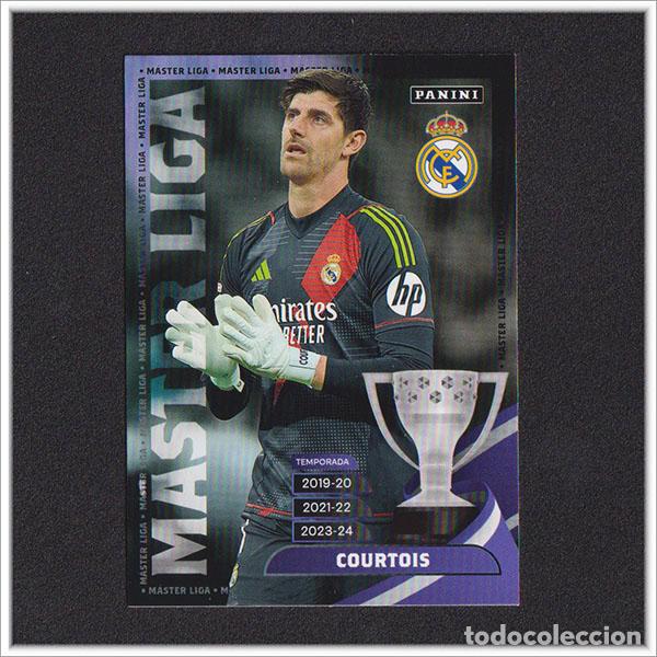 Cromos de f&uacute;tbol: PANINI CLUB 2024 2025 24 25 REAL MADRID COURTOIS 35 MASTER LIGA ALBUM COLECCI&Oacute;N OFICIAL F&Uacute;TBOL