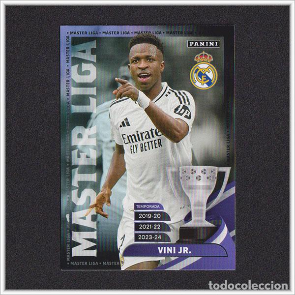 Cromos de f&uacute;tbol: PANINI CLUB 2024 2025 24 25 REAL MADRID VINICIUS 39 MASTER LIGA ALBUM COLECCI&Oacute;N OFICIAL F&Uacute;TBOL