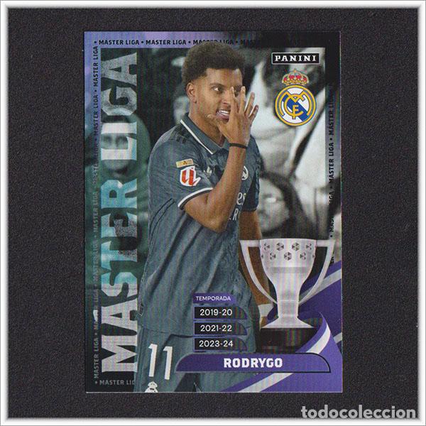 Cromos de f&uacute;tbol: PANINI CLUB 2024 2025 24 25 REAL MADRID RODRYGO 40 MASTER LIGA ALBUM COLECCI&Oacute;N OFICIAL F&Uacute;TBOL