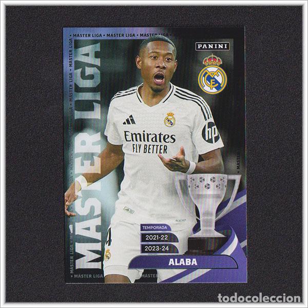 Cromos de f&uacute;tbol: PANINI CLUB 2024 2025 24 25 REAL MADRID ALABA 42 MASTER LIGA ALBUM COLECCI&Oacute;N OFICIAL F&Uacute;TBOL