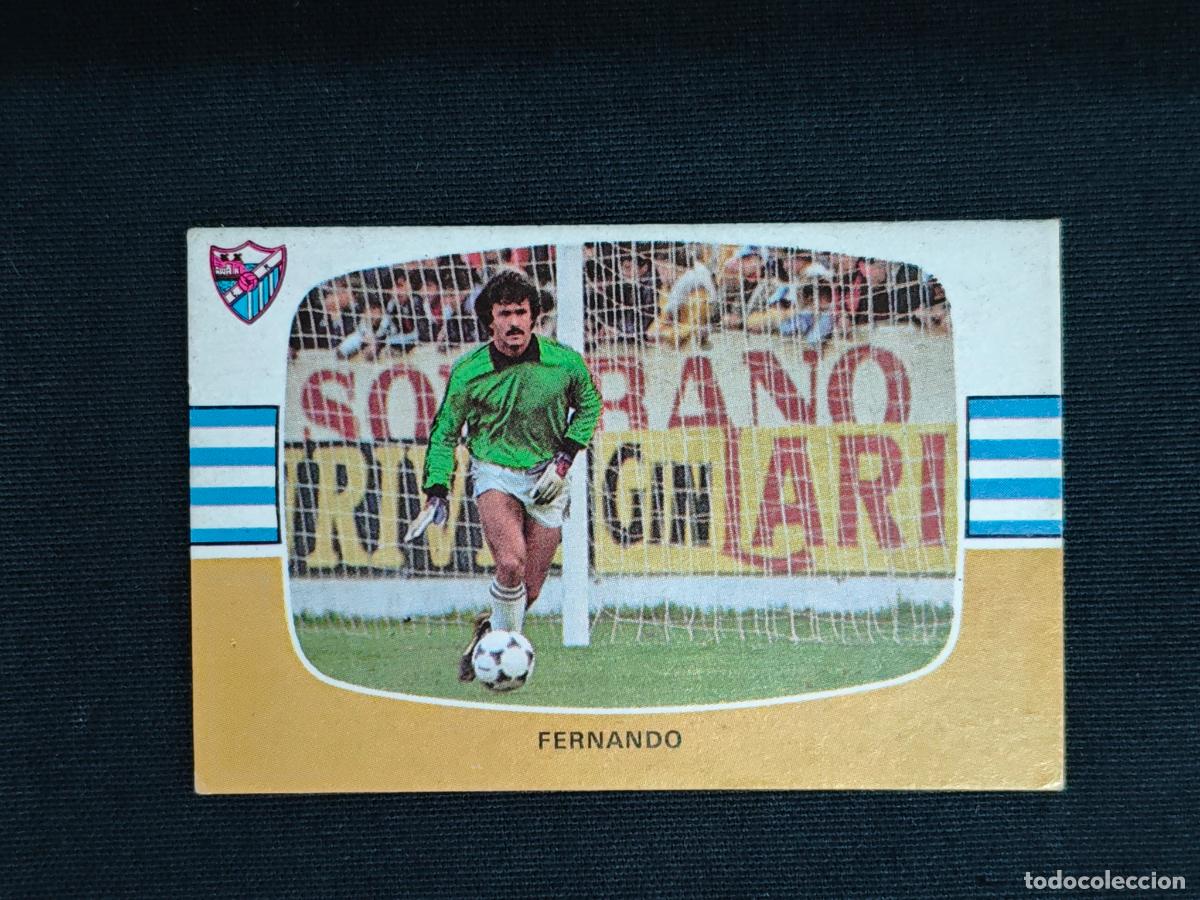 Cromos de f&uacute;tbol: CROMO DE FUTBOL - FERNANDO MALAGA - LIGA 84 85 - 1984 1985 - CROMOS CANO - SIN PEGAR -