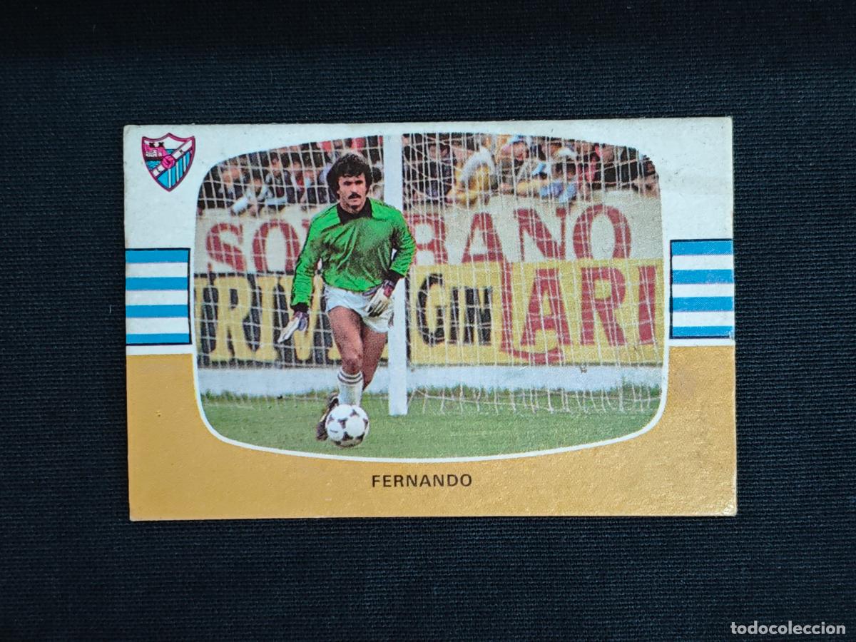 Figurine di Calcio: CROMO DE FUTBOL - FERNANDO MALAGA - LIGA 84 85 - 1984 1985 - CROMOS CANO - SIN PEGAR -