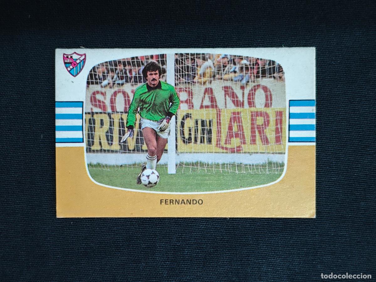 Figurine di Calcio: CROMO DE FUTBOL - FERNANDO MALAGA - LIGA 84 85 - 1984 1985 - CROMOS CANO - SIN PEGAR -