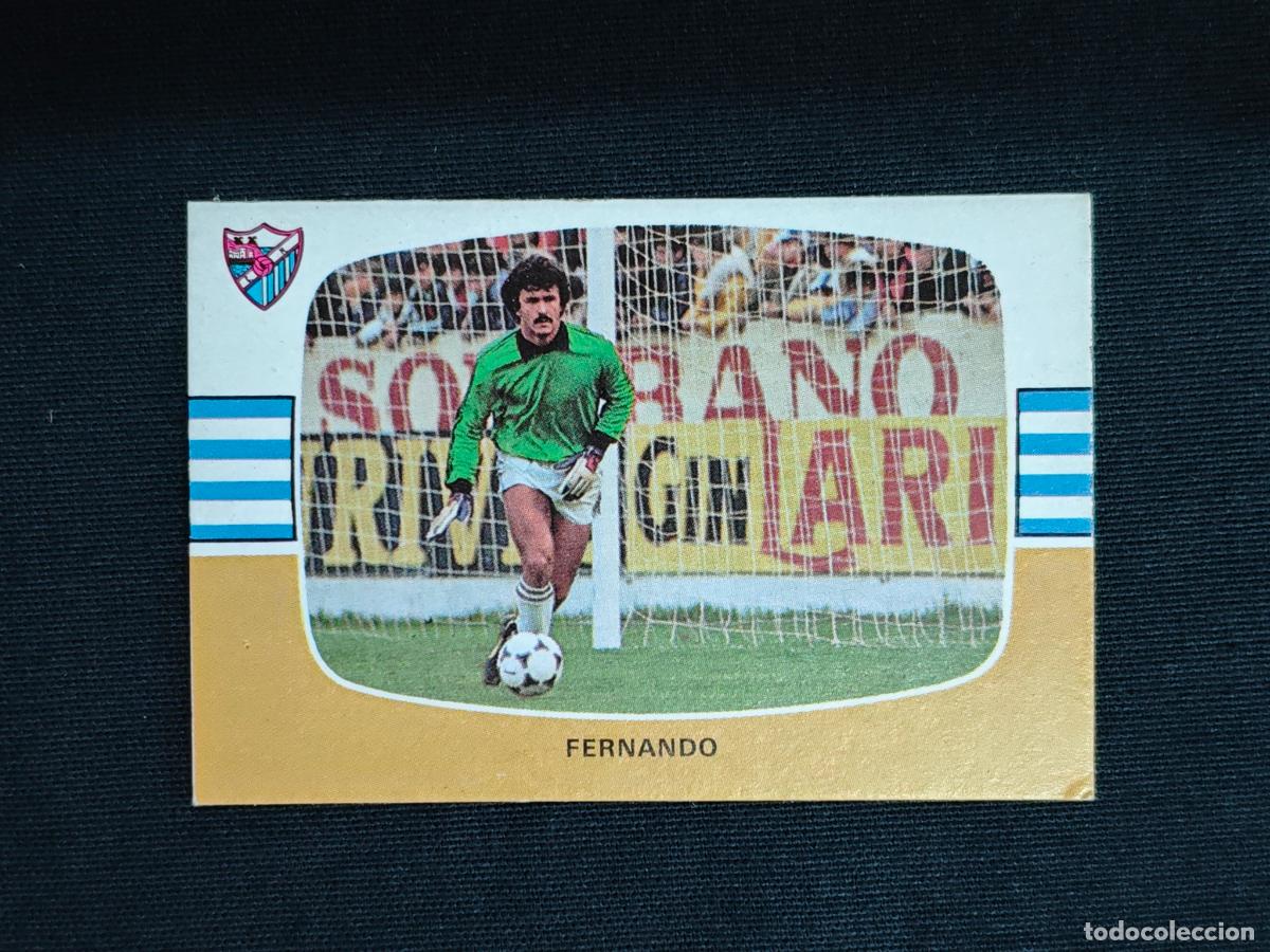 Figurine di Calcio: CROMO DE FUTBOL - FERNANDO MALAGA - LIGA 84 85 - 1984 1985 - CROMOS CANO - SIN PEGAR -