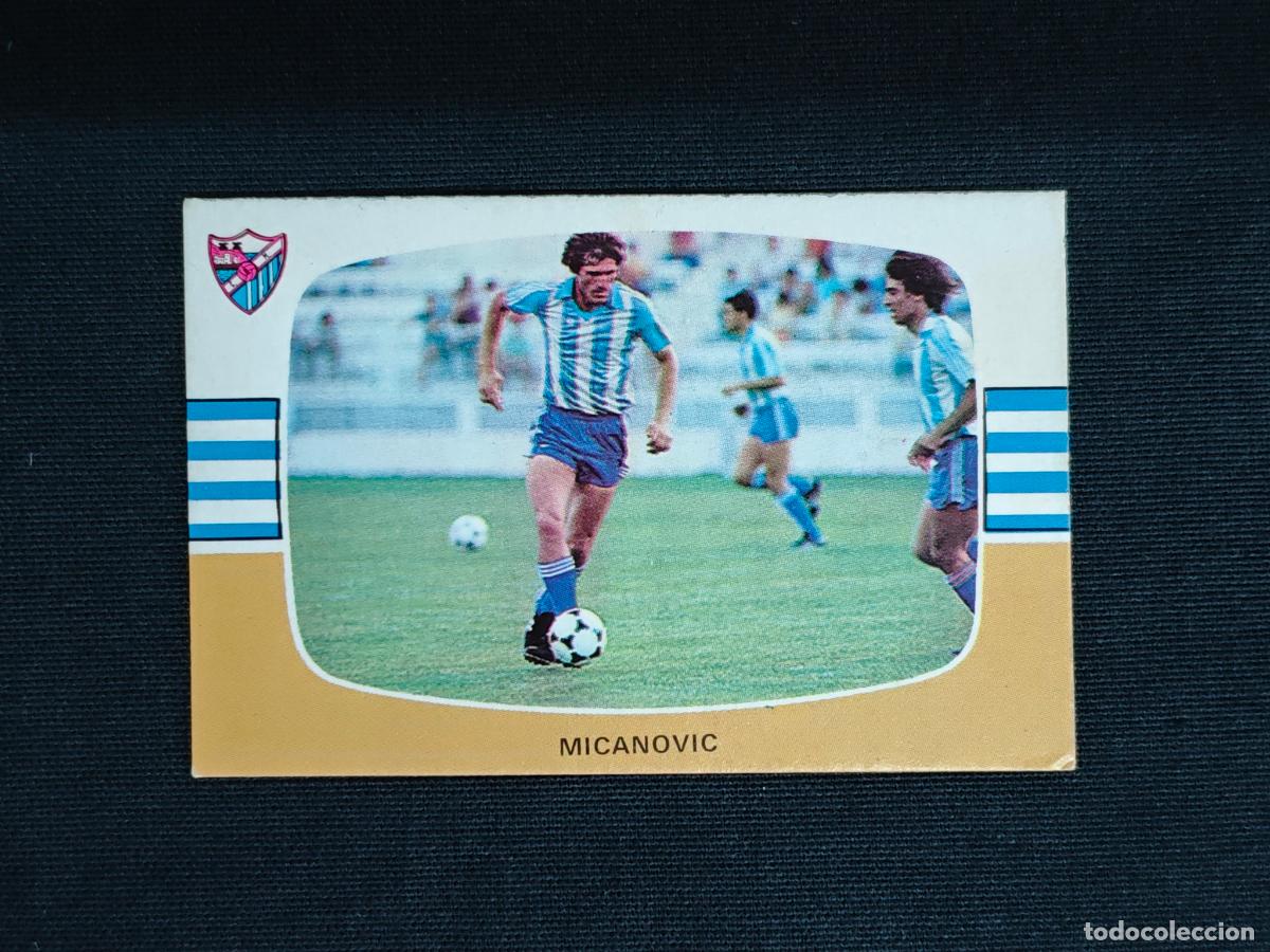 Cromos de f&uacute;tbol: CROMO DE FUTBOL - MICANOVIC MALAGA - LIGA 84 85 - 1984 1985 - CROMOS CANO - SIN PEGAR -