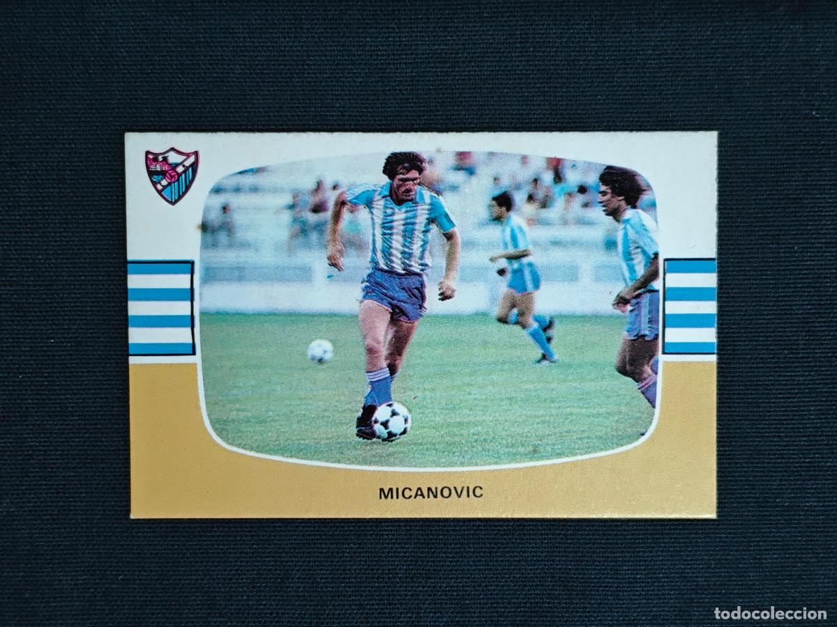 Cromos de f&uacute;tbol: CROMO DE FUTBOL - MICANOVIC MALAGA - LIGA 84 85 - 1984 1985 - CROMOS CANO - SIN PEGAR -