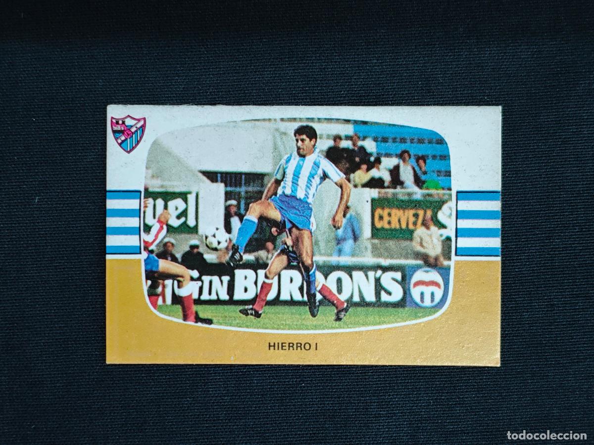 Cromos de f&uacute;tbol: CROMO DE FUTBOL - HIERRO I - LIGA 84 85 - 1984 1985 - CROMOS CANO - SIN PEGAR -