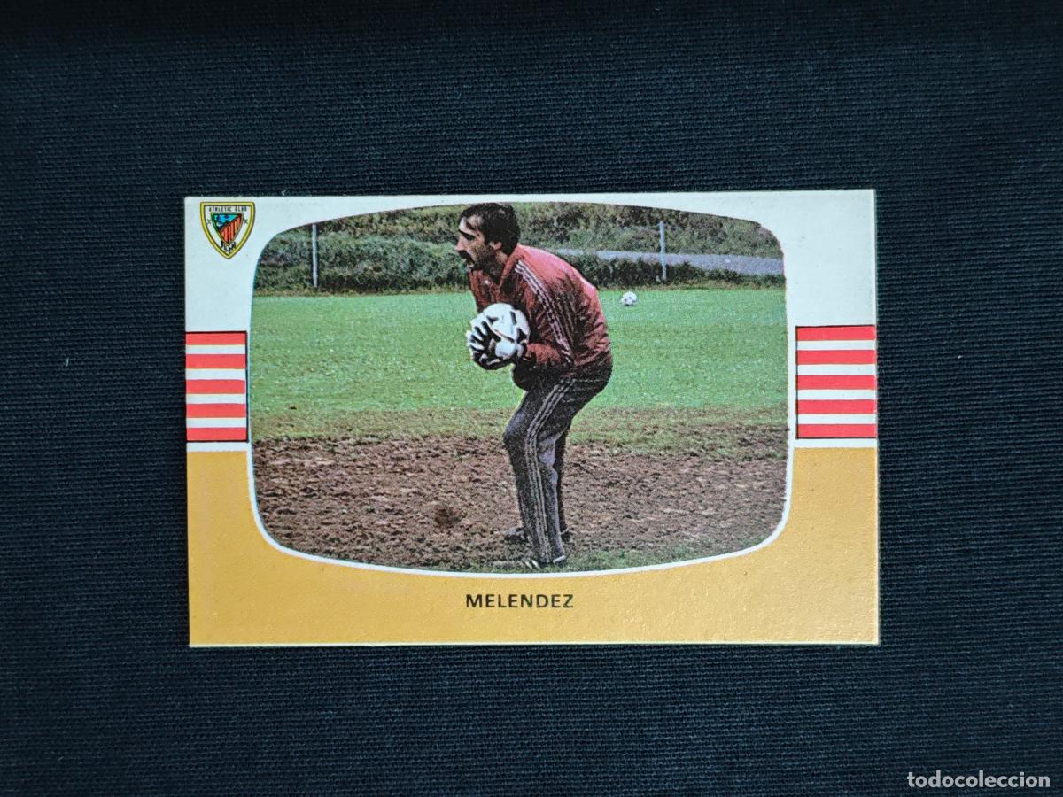 Cromos de f&uacute;tbol: CROMO DE FUTBOL - MELENDEZ - ATHLETIC CLUB BILBAO - LIGA 84 85 - 1984 1985 - CROMOS CANO SIN PEGAR