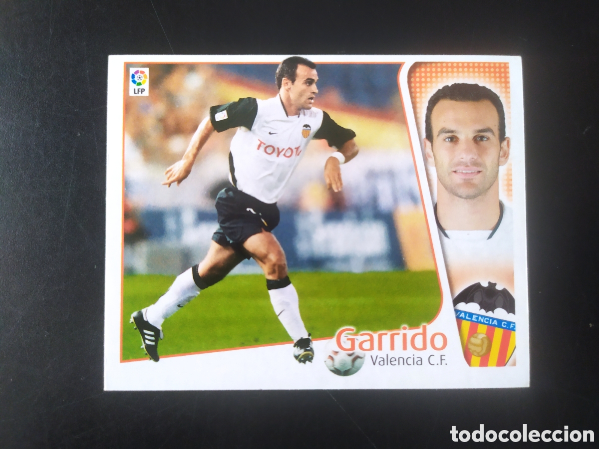 Cromos de f&uacute;tbol: Liga este 2004 2005 04 05 panini Garrido Valencia
