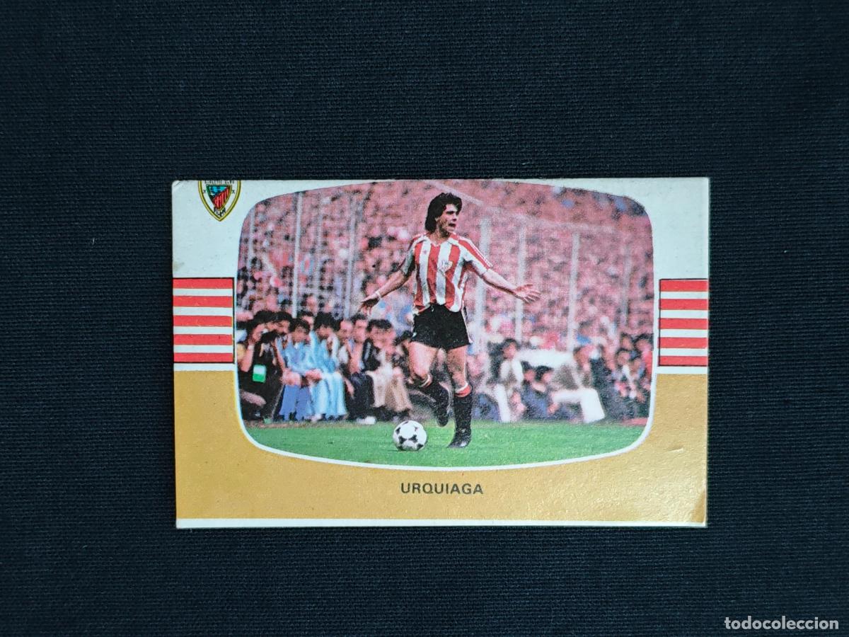 Cromos de f&uacute;tbol: CROMO DE FUTBOL - URQUIAGA - ATHLETIC CLUB BILBAO - LIGA 84 85 - 1984 1985 - CROMOS CANO SIN PEGAR
