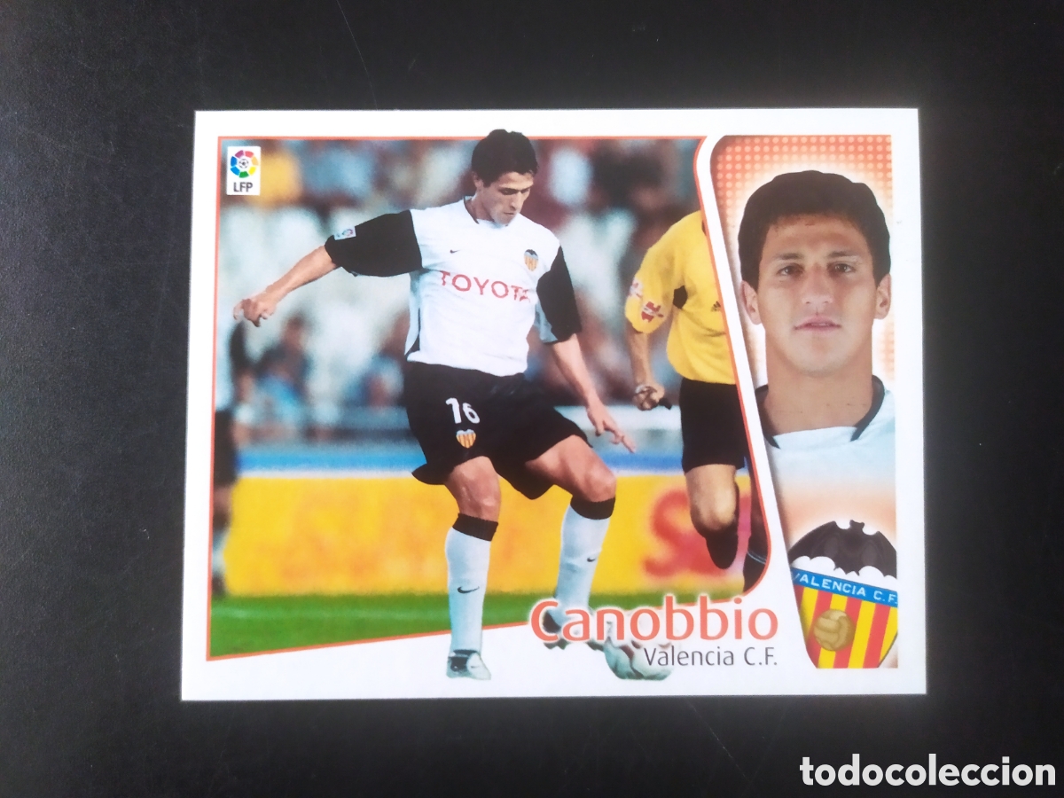 Cromos de f&uacute;tbol: Liga este 2004 2005 04 05 panini Canobbio Valencia