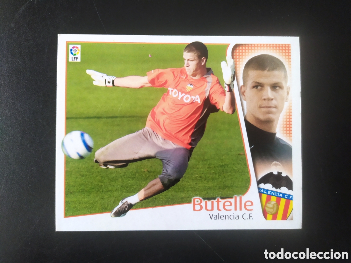 Cromos de f&uacute;tbol: Liga este 2004 2005 04 05 panini Butelle fichaje n&deg; 8 Valencia