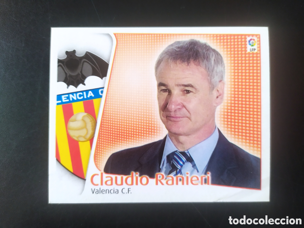 Cromos de f&uacute;tbol: Liga este 2004 2005 04 05 panini Claudio Ranieri Valencia