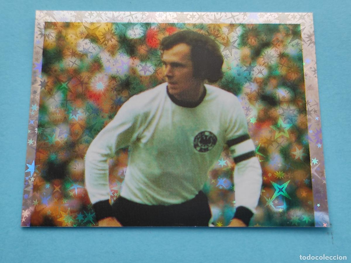 Cromos de f&uacute;tbol: 4 FRANZ BECKENBAUER HISTORY 1974 - CROMO MUNDIAL FRANCIA 1998 DS FRANCE 98 DSWC98 WORLD CUP