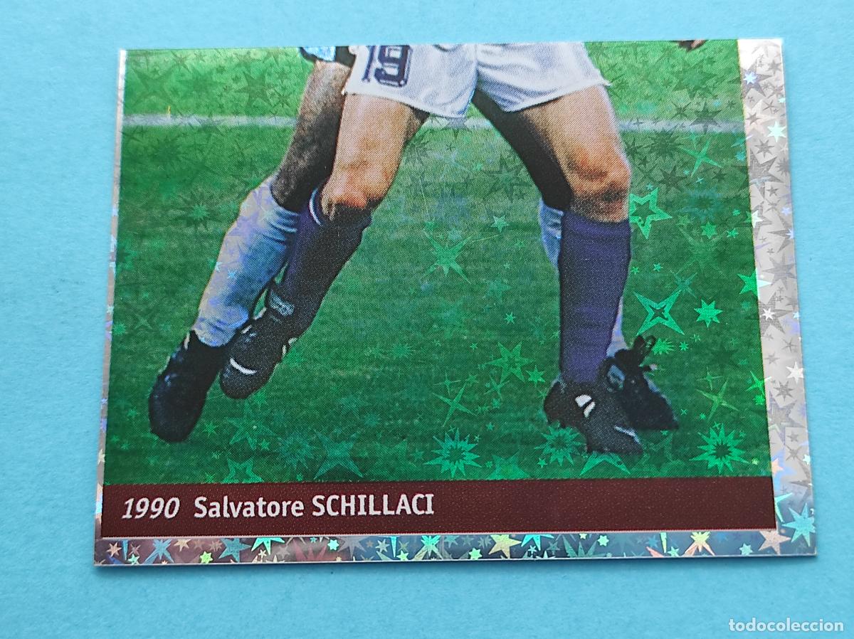 Cromos de f&uacute;tbol: 15 SALVATORE SCHILLACI HISTORY 1990 - CROMO MUNDIAL FRANCIA 1998 DS FRANCE 98 DSWC98 WORLD CUP