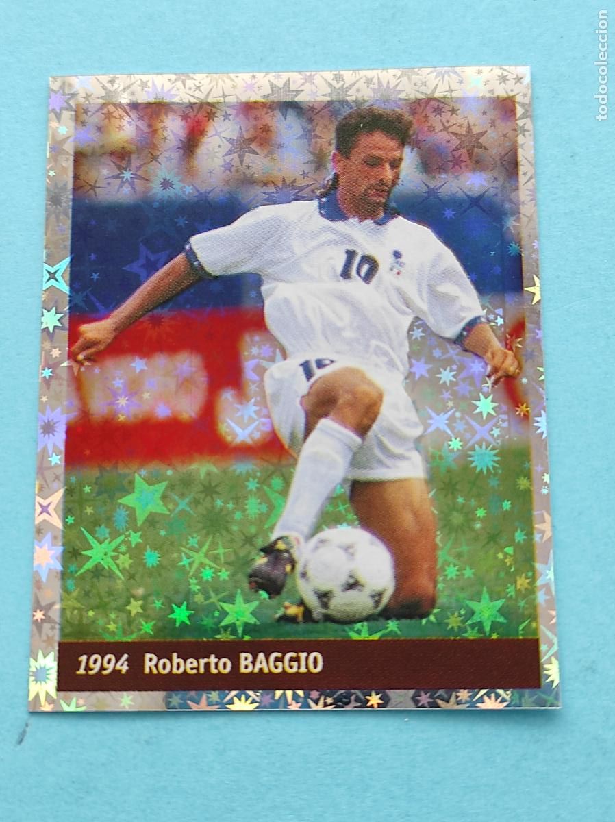 Cromos de f&uacute;tbol: 18 ROBERTO BAGGIO HISTORY 1994 - CROMO MUNDIAL FRANCIA 1998 DS FRANCE 98 DSWC98 WORLD CUP