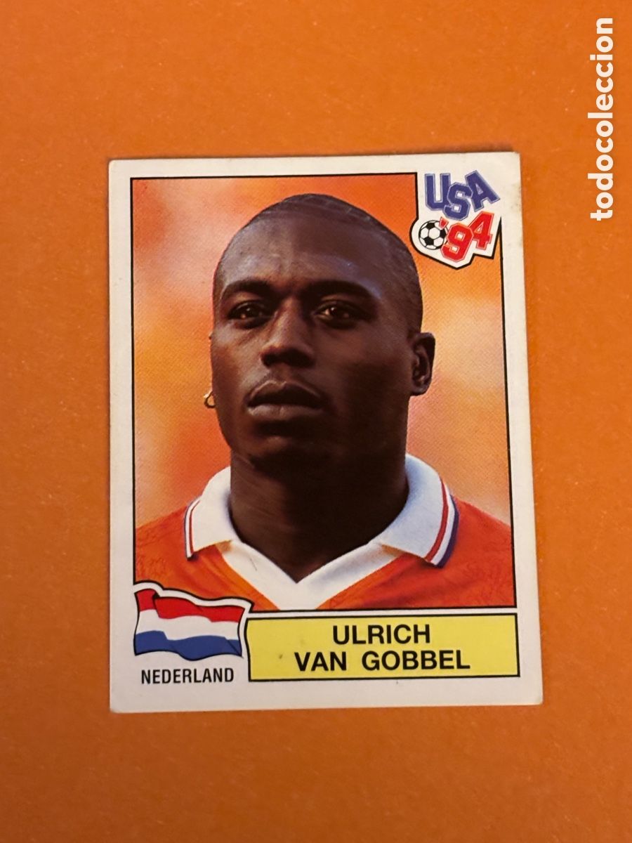 Cromos de f&uacute;tbol: ULRICH VAN GOBBEL SELECCION HOLANDA 417 MUNDIAL USA 1994 94 PANINI NUNCA PEGADO SIN PEGAR