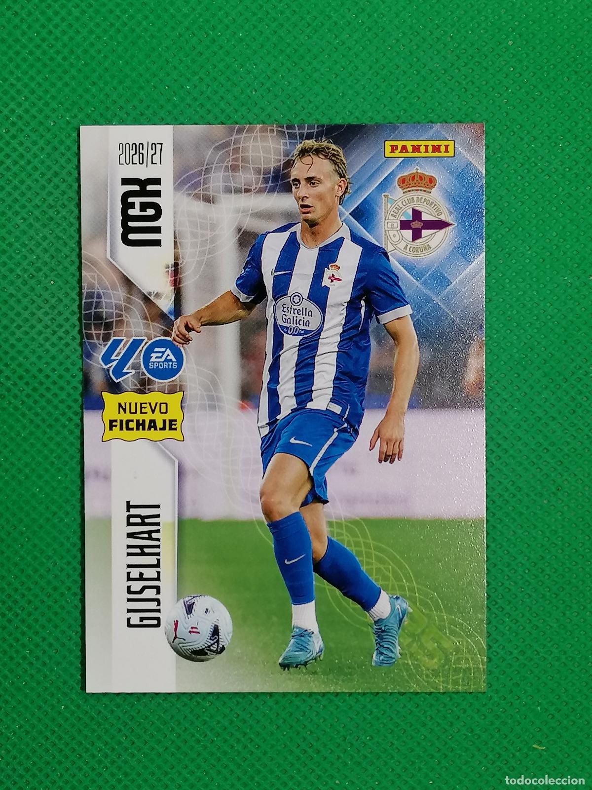 Cromos de f&uacute;tbol: 463 GISELHART DEPORTIVO CORU&Ntilde;A NUEVOS FICHAJES 2&ordm; EDICION ⚽ MEGACRACKS LIGA 2026 2027 26 27 ⚽