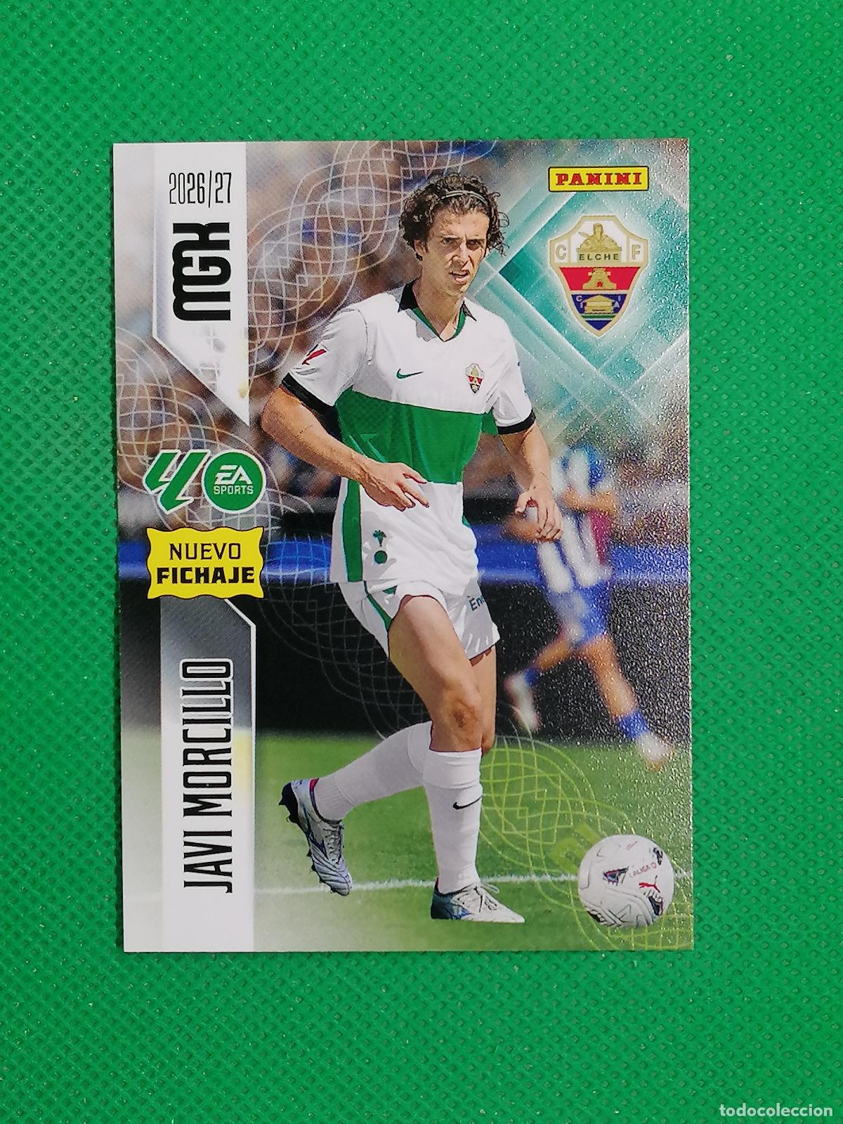 Cromos de f&uacute;tbol: 473 JAVI MORCILLO ELCHE NUEVOS FICHAJES 2&ordm; EDICION ⚽ MEGACRACKS LIGA 2026 2027 26 27 ⚽