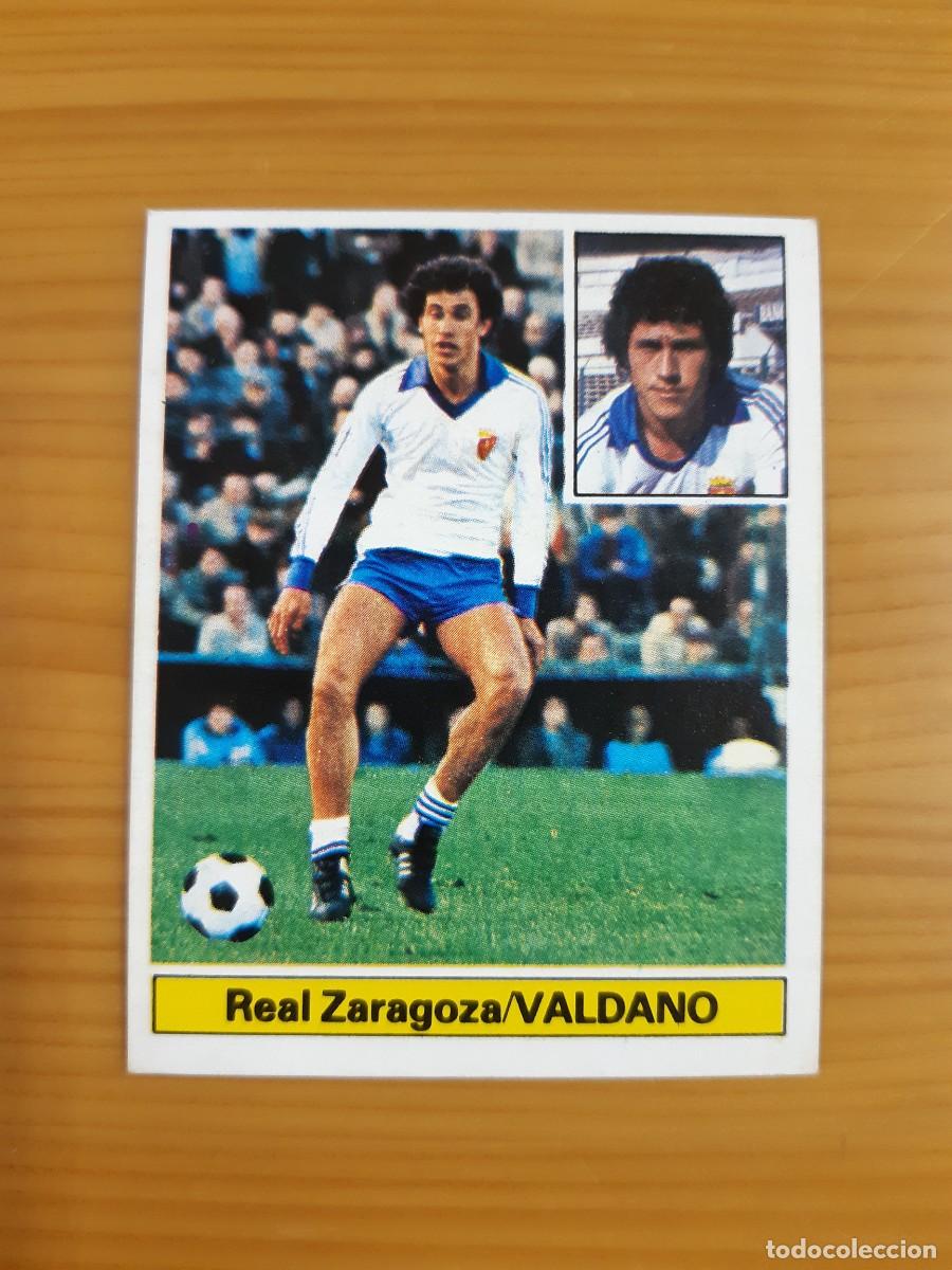 Cromos de f&uacute;tbol: Valdano (Zaragoza) Liga 81-82 ESTE. Nunca pegado, sin pegar