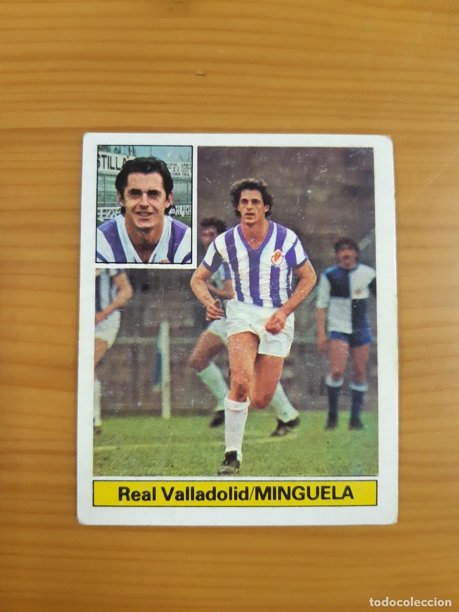 Cromos de f&uacute;tbol: Minguela (Valladolid) Liga 81-82 ESTE. Nunca pegado, sin pegar